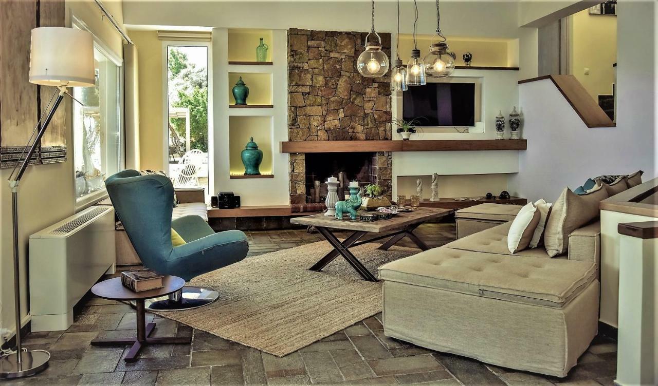Villa Rodea Rodhiá Eksteriør billede